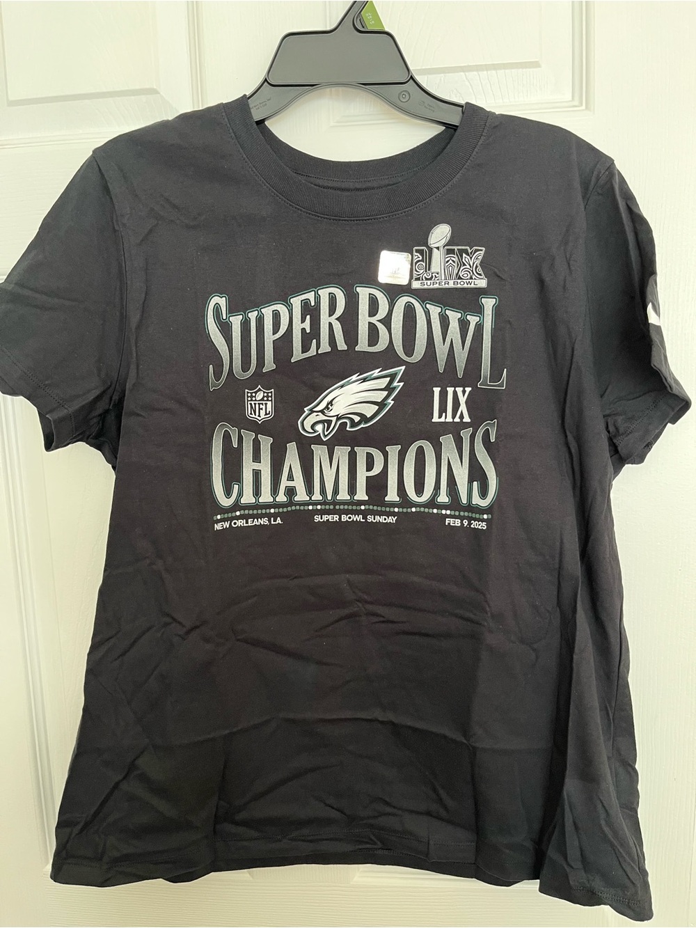 Nike Black Philadelphia Eagles Super Bowl Champions Graphic Tee